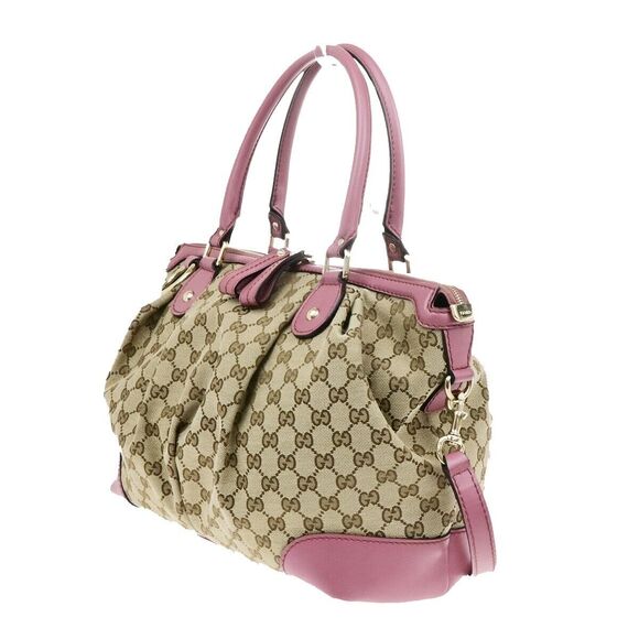 Gucci Logo Gg Pattern Shoulder Bag #163415G39B - Picture 2 of 15